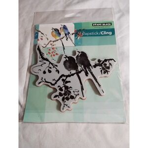 Penny Black The Sweetest Sound Slapstick Cling Rubber Stamp 40-329 Birds Branch